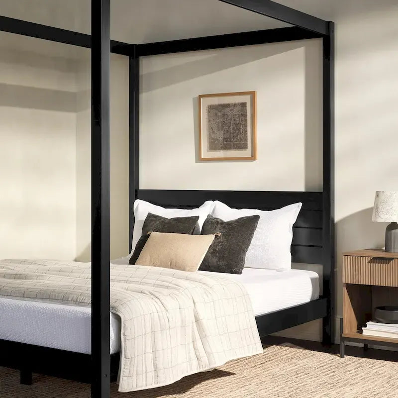 Middlebrook Designs Minimalist Canopy Queen Bedframe