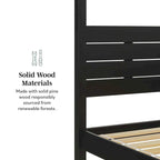 Middlebrook Designs Minimalist Canopy Queen Bedframe