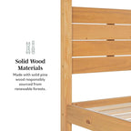 Middlebrook Designs Minimalist Canopy Queen Bedframe