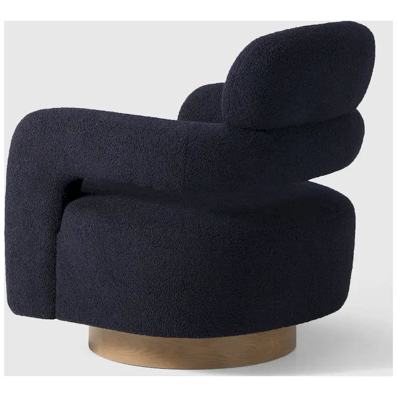 Bayville 29 Wide Sherpa Swivel Chair