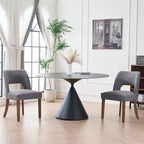 Set of 2 Fabric Upholstered Classical and Mordern Design Dining Side Chair