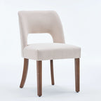 Set of 2 Fabric Upholstered Classical and Mordern Design Dining Side Chair