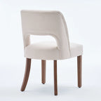Set of 2 Fabric Upholstered Classical and Mordern Design Dining Side Chair