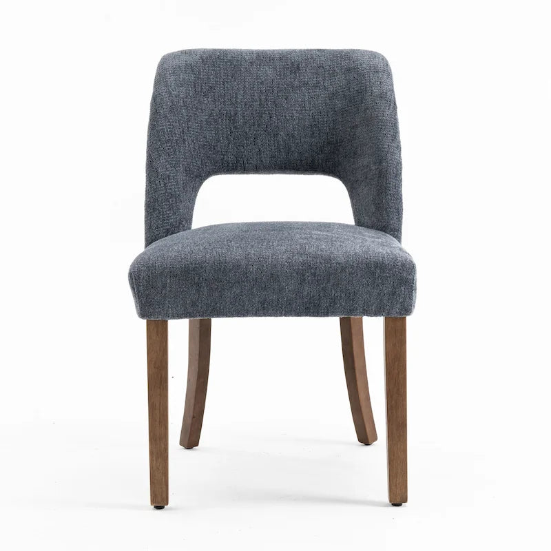 Set of 2 Fabric Upholstered Classical and Mordern Design Dining Side Chair