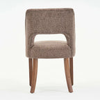 Set of 2 Fabric Upholstered Classical and Mordern Design Dining Side Chair