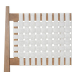 Christopher Knight Home - Harrison Queen Platform Bed with Woven Leather Headboard and Solid Wood Frame