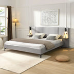 Christopher Knight Home - Elise King Boucle Upholstered Bed
