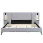 Christopher Knight Home - Elise King Boucle Upholstered Bed
