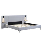 Christopher Knight Home - Elise King Boucle Upholstered Bed