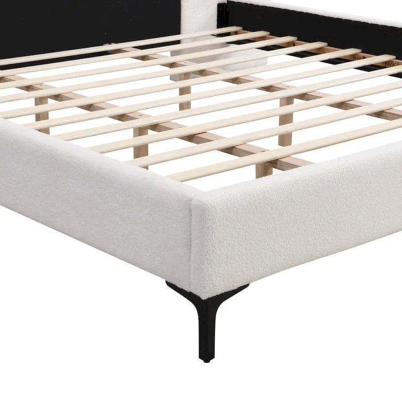 Christopher Knight Home - Elise King Boucle Upholstered Bed