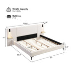Christopher Knight Home - Elise King Boucle Upholstered Bed