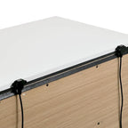 Furniture of America Conjira Modern 3-Piece White Wood Storage Bedroom Set