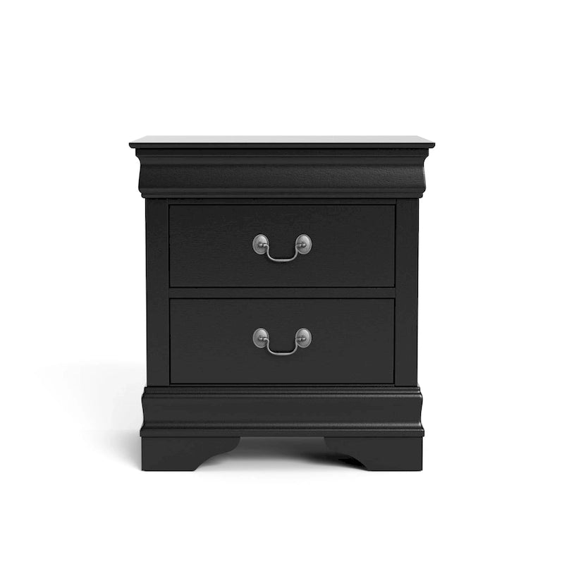 Furniture of America Devi Traditional 3-Piece Solid Wood Nightstand and Dresser Set