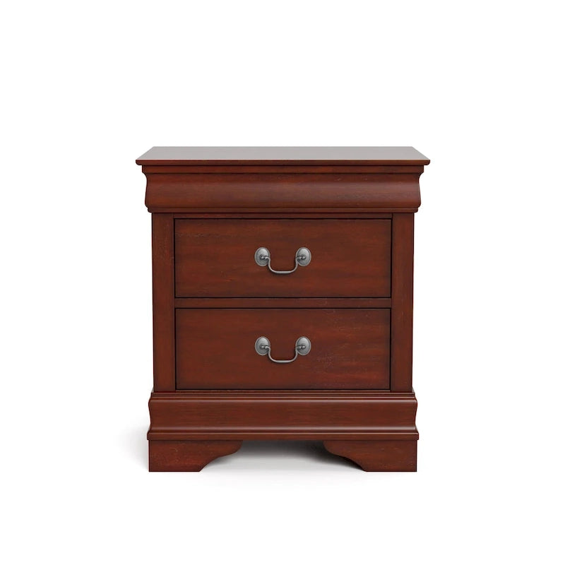 Furniture of America Devi Traditional 3-Piece Solid Wood Nightstand and Dresser Set