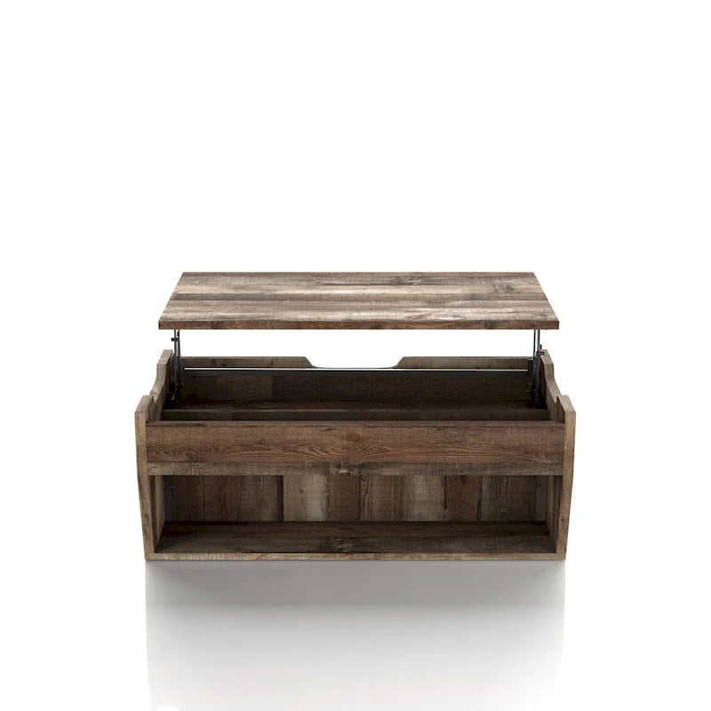 Rere Rustic 41-inch Wood Lift-top Coffee Table by Furniture of America