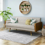 Jalon Tufted Fabric Sofa by Christopher Knight Home