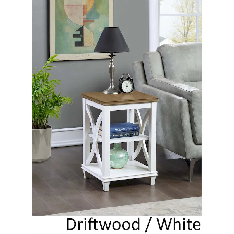 Convenience Concepts Florence End Table with Shelves