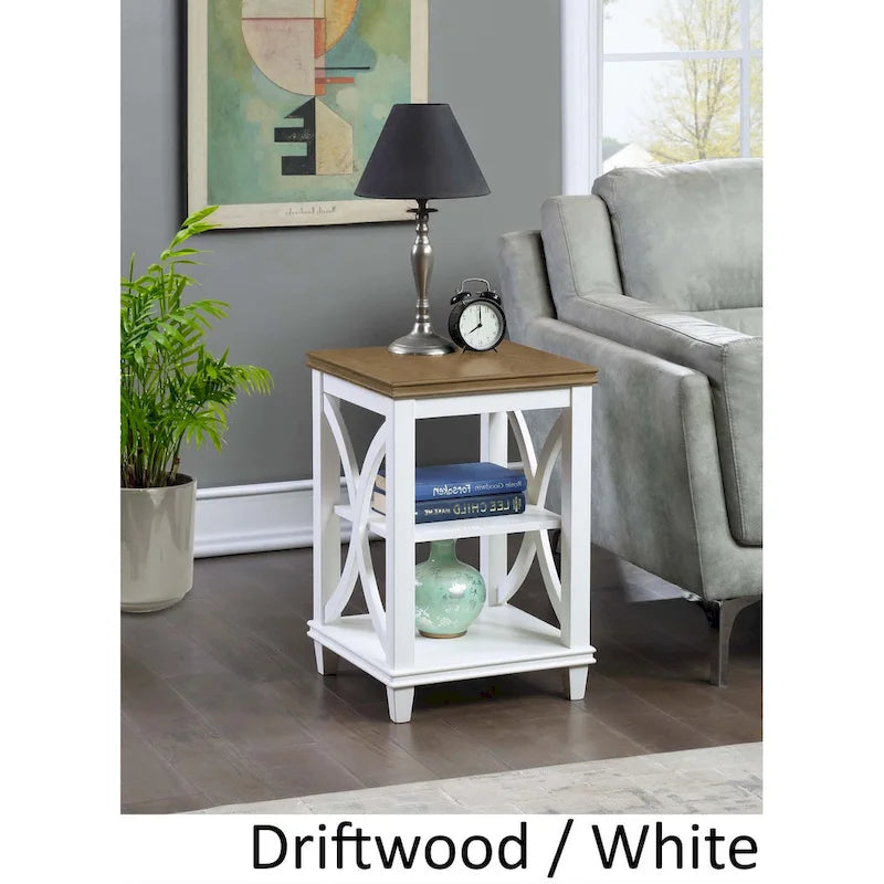 Convenience Concepts Florence End Table with Shelves