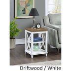 Convenience Concepts Florence End Table with Shelves