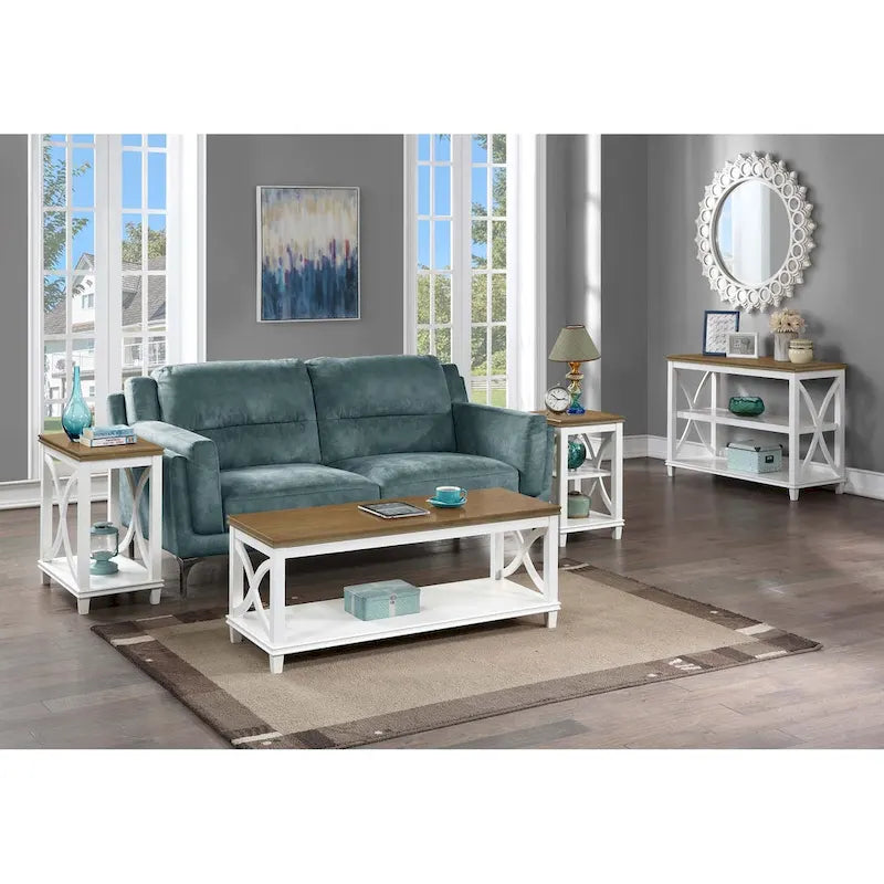 Convenience Concepts Florence End Table with Shelves