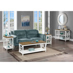 Convenience Concepts Florence End Table with Shelves