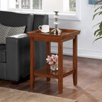 Convenience Concepts Ledgewood End Table with Shelf