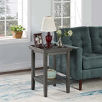 Convenience Concepts Ledgewood End Table with Shelf