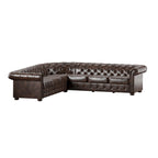 Knightsbridge Chesterfield L-shaped Sectional by iNSPIRE Q Artisan