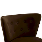Tufted Velvet Accent Chair Upholstered Living Room Side Chair - 27.6 W x 28 D x 31.3 H