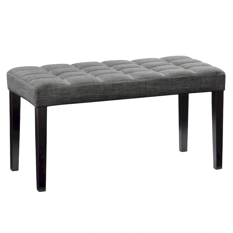 CorLiving California Fabric Tufted Bench