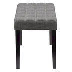 CorLiving California Fabric Tufted Bench