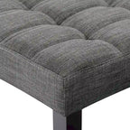 CorLiving California Fabric Tufted Bench