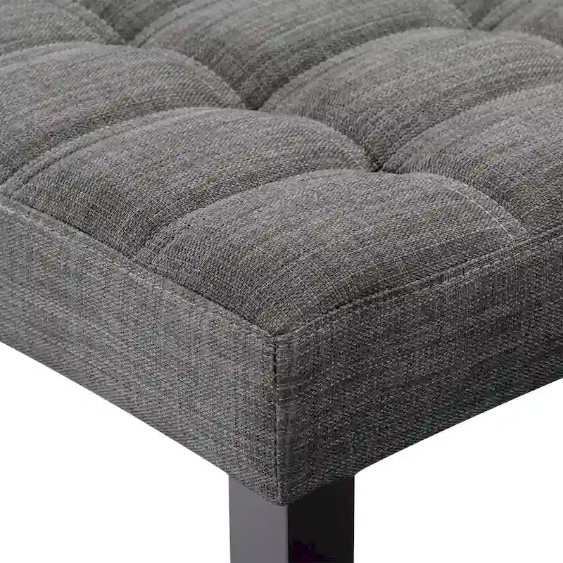 CorLiving California Fabric Tufted Bench