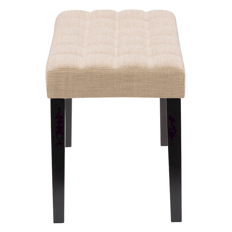 CorLiving California Fabric Tufted Bench