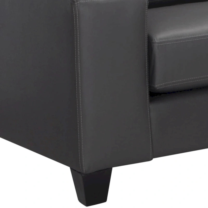 Paulina Top-grain Italian Leather Sectional Sofa