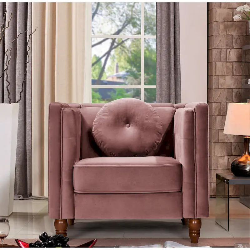 Roberta Velvet Armchair