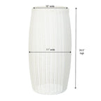 Household Essentials Short Resin Pedestal