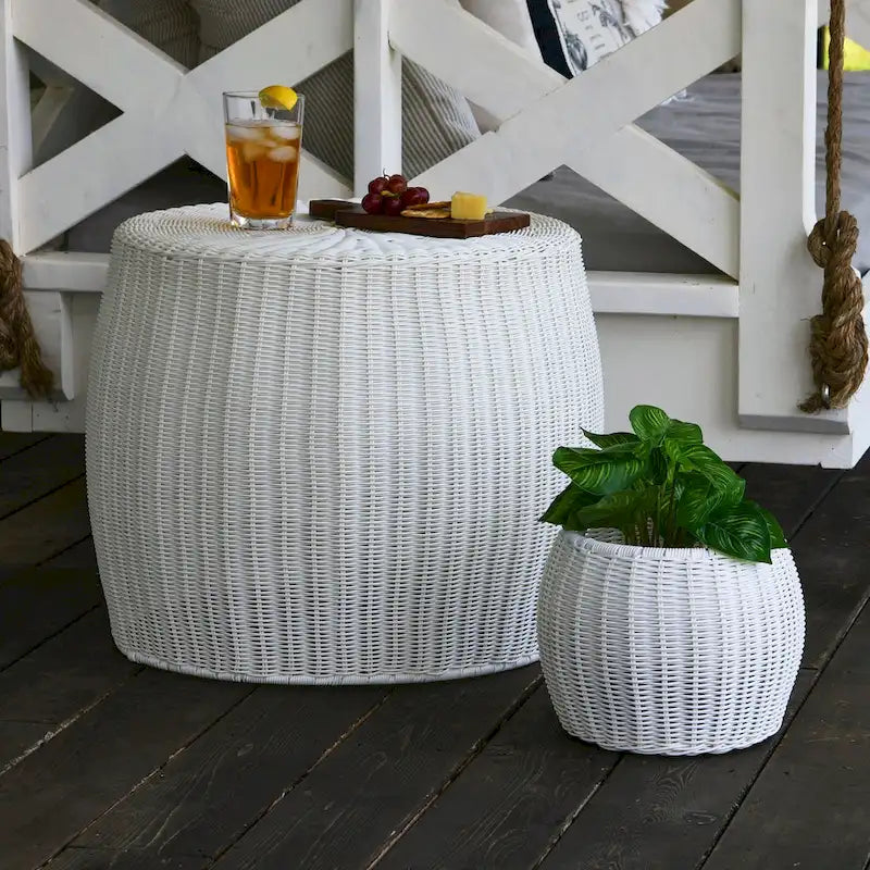 Household Essentials Short Resin Pedestal