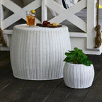 Household Essentials Short Resin Pedestal