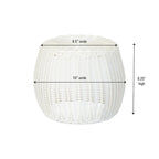 Household Essentials Short Resin Pedestal