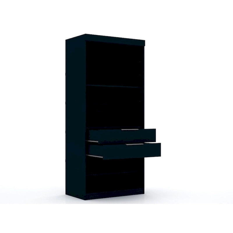Mulberry Open 2 Sectional Modern Wardrobe Closet