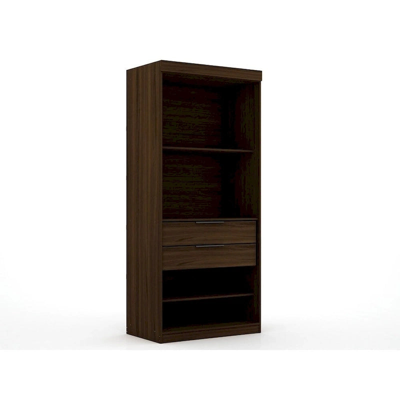 Mulberry Open 2 Sectional Modern Wardrobe Closet