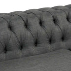 Morden Fort Chesterfield Sofa Living Room Furniture Couches Linen