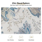 Epimethis Traditional Fabric Accent Wingback Armchair with Turned Legs by HULALA HOME