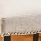 Mayfield Contemporary Linen Barstool (Set of 2) by Christopher Knight Home - 22.25 D x 18.50 W x 44.50 H