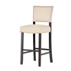 Mayfield Contemporary Linen Barstool (Set of 2) by Christopher Knight Home - 22.25 D x 18.50 W x 44.50 H