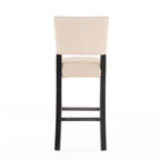 Mayfield Contemporary Linen Barstool (Set of 2) by Christopher Knight Home - 22.25 D x 18.50 W x 44.50 H