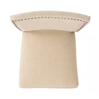 Mayfield Contemporary Linen Barstool (Set of 2) by Christopher Knight Home - 22.25 D x 18.50 W x 44.50 H