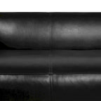 Goyette Faux Leather 3 Seater Sofa by Christopher Knight Home