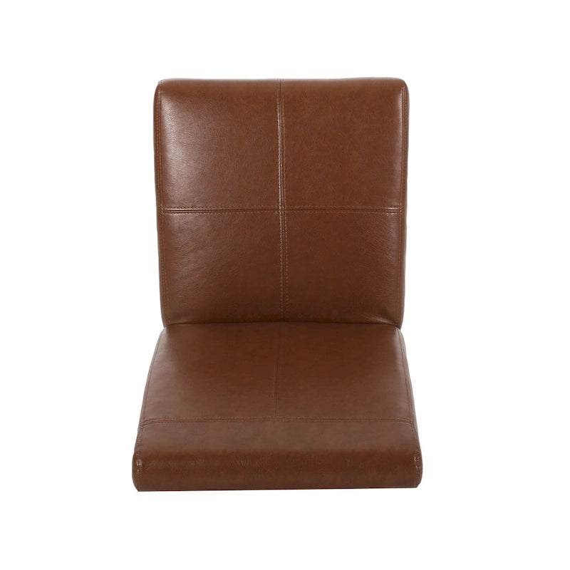 Pertica Upholstered T-Stitch Dining Chairs (Set of 6) by Christopher Knight Home
